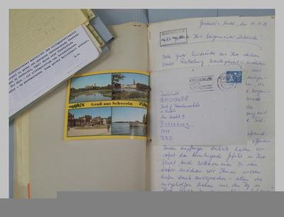 Bild vergrößern: Briefe aus der DDR aus dem November 1989