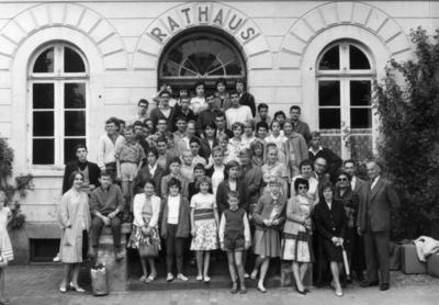 Bild vergrößern: Jugendaustausch mit Châtillon 1961