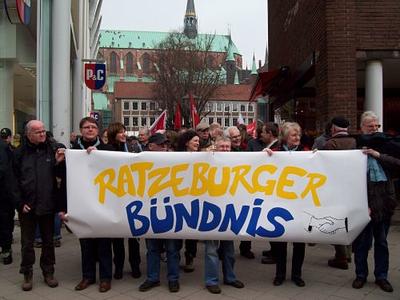 Bild vergrößern: Wie im Vorjahr wird sich das Ratzeburger Bündnis an der Demonstration gegen den Neonazi-Aufmarsch in Lübeck beteiligen