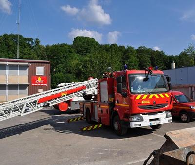 Bild vergrößern: Zu Gast bei der Freiwlligen Feuerwehr von Châtillon-sur-Seine
