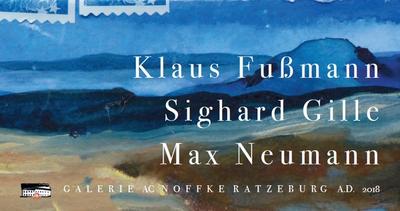 Ausstellung »Wirklichkeit« - Galerie AC Noffke Ratzeburg zeigte Werke von Klaus Fußmann | Sighard Gille | Max Neumann