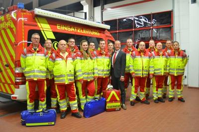 Schutzbekleidung für die First Responder der Feuerwehr Ratzeburg