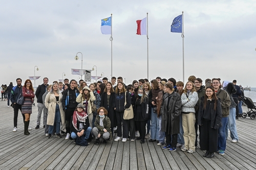 Bild vergrößern: Europäisches Begegnungswochenende in Sopot führt Jugendliche aus drei Nationen zusammen