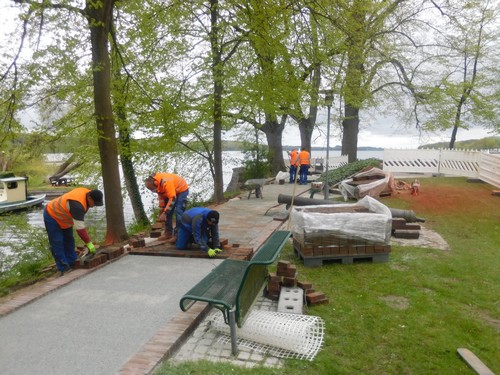 Bild vergrößern: Instandsetzung der Uferpromenade am Barlachblick