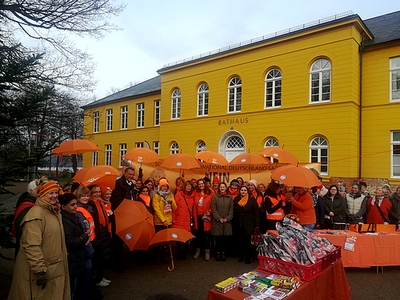 'Orange Days' in Ratzeburg - Gewalt gegen Frauen geht uns alle an! 