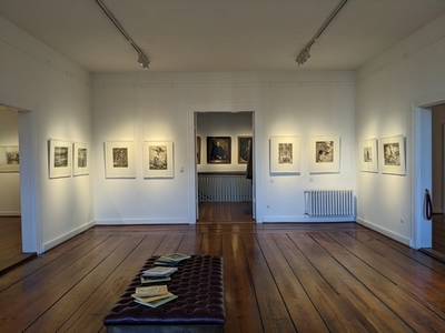 Ein Blick in die Ausstellung des A. Paul Weber-Museum