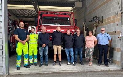 Ratzeburger Feuerwehrkameraden besuchen die belgischen Partnerstadt Walcourt